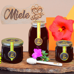 Miel de abejas cruda -100% Natural