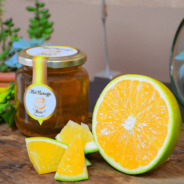 Miel naranja cruda 100% natural