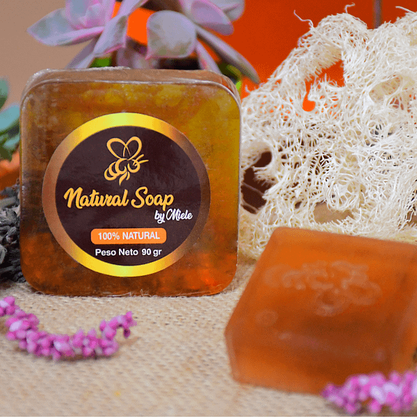 Jabón natural de miel